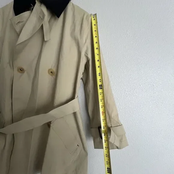 Y's Yohji Yamamoto ARCHIVE Womens Trench Coat Jacket Size 4 Made in Japan - Picture 9 of 10